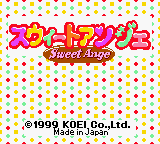 Sweet Ange title screen for GameBoy Color